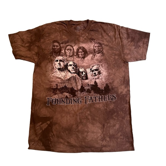 NWOT, Bundle of 2 The Mountain Founding Fathers Cotton Unisex T-Shirts, Sz L - Picture 3 of 10